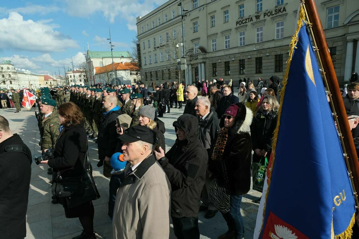  Obchody 12 rocznicy tragedii smoleńskiej w Lublinie (zdjęcie 4) - Autor: Maciej Kaczanowski