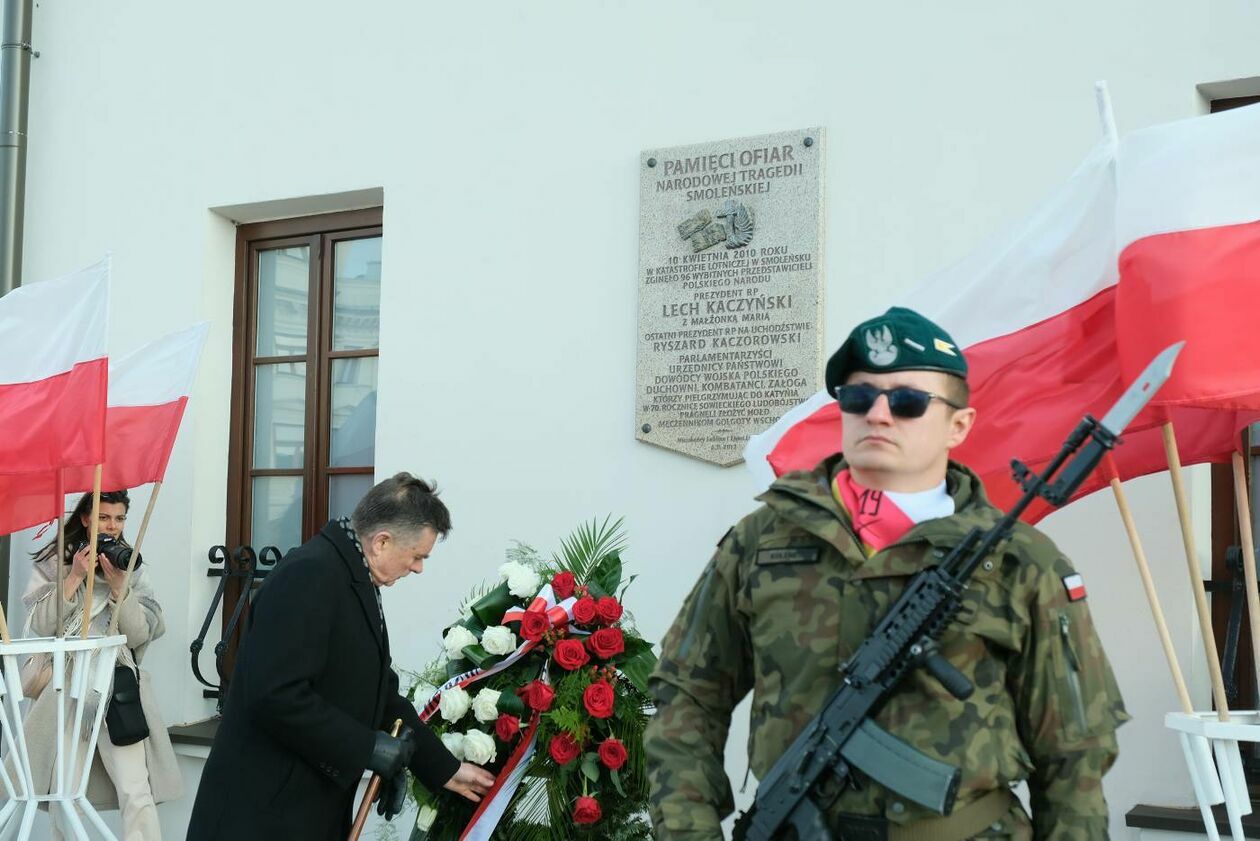  Obchody 12 rocznicy tragedii smoleńskiej w Lublinie (zdjęcie 40) - Autor: Maciej Kaczanowski