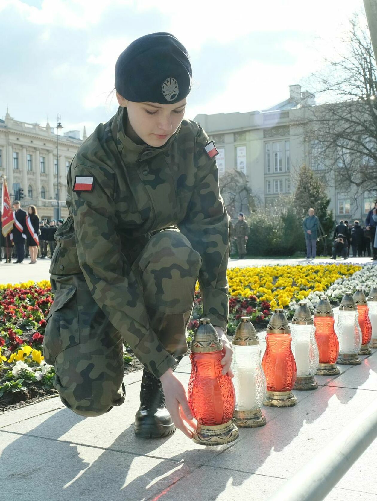  Obchody 12 rocznicy tragedii smoleńskiej w Lublinie (zdjęcie 22) - Autor: Maciej Kaczanowski