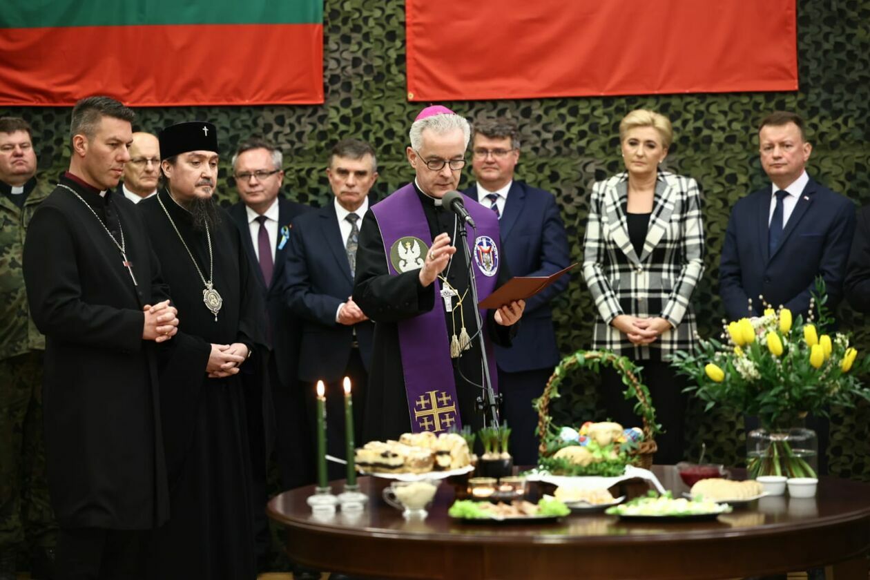 Spotkanie świąteczne z żołnierzami w Lublinie