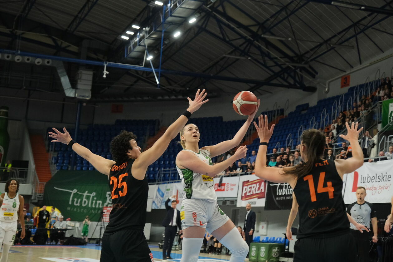  Pszczółka Polski Cukier AZS UMCS Lublin - BC Polkowice (3. mecz play-off) (zdjęcie 21) - Autor: Maciej Kaczanowski