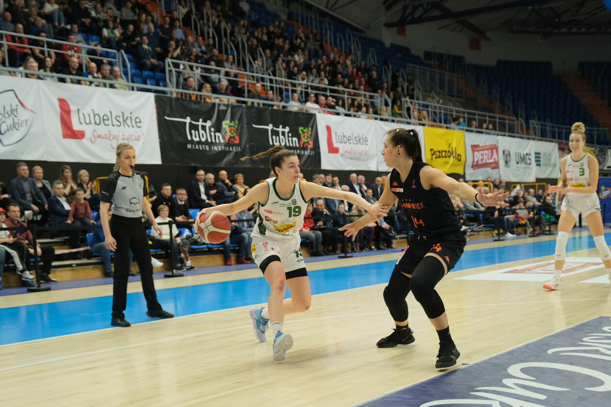  Pszczółka Polski Cukier AZS UMCS Lublin - BC Polkowice (3. mecz play-off) (zdjęcie 22) - Autor: Maciej Kaczanowski