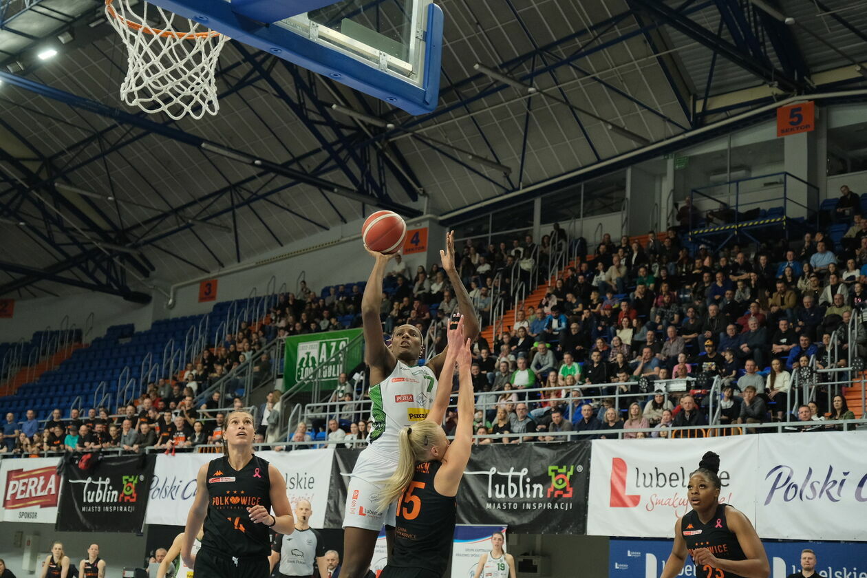  Pszczółka Polski Cukier AZS UMCS Lublin - BC Polkowice (3. mecz play-off) (zdjęcie 16) - Autor: Maciej Kaczanowski