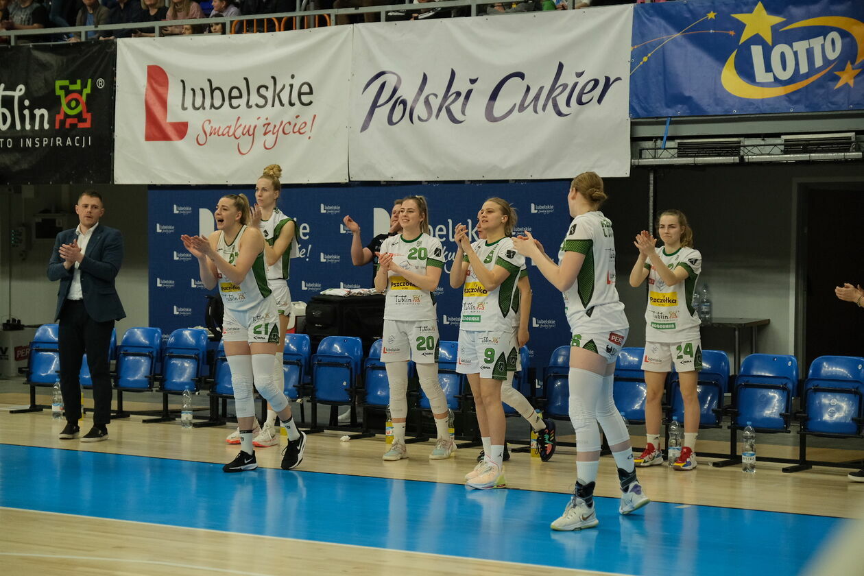 Pszczółka Polski Cukier AZS UMCS Lublin - BC Polkowice (3. mecz play-off) (zdjęcie 6) - Autor: Maciej Kaczanowski