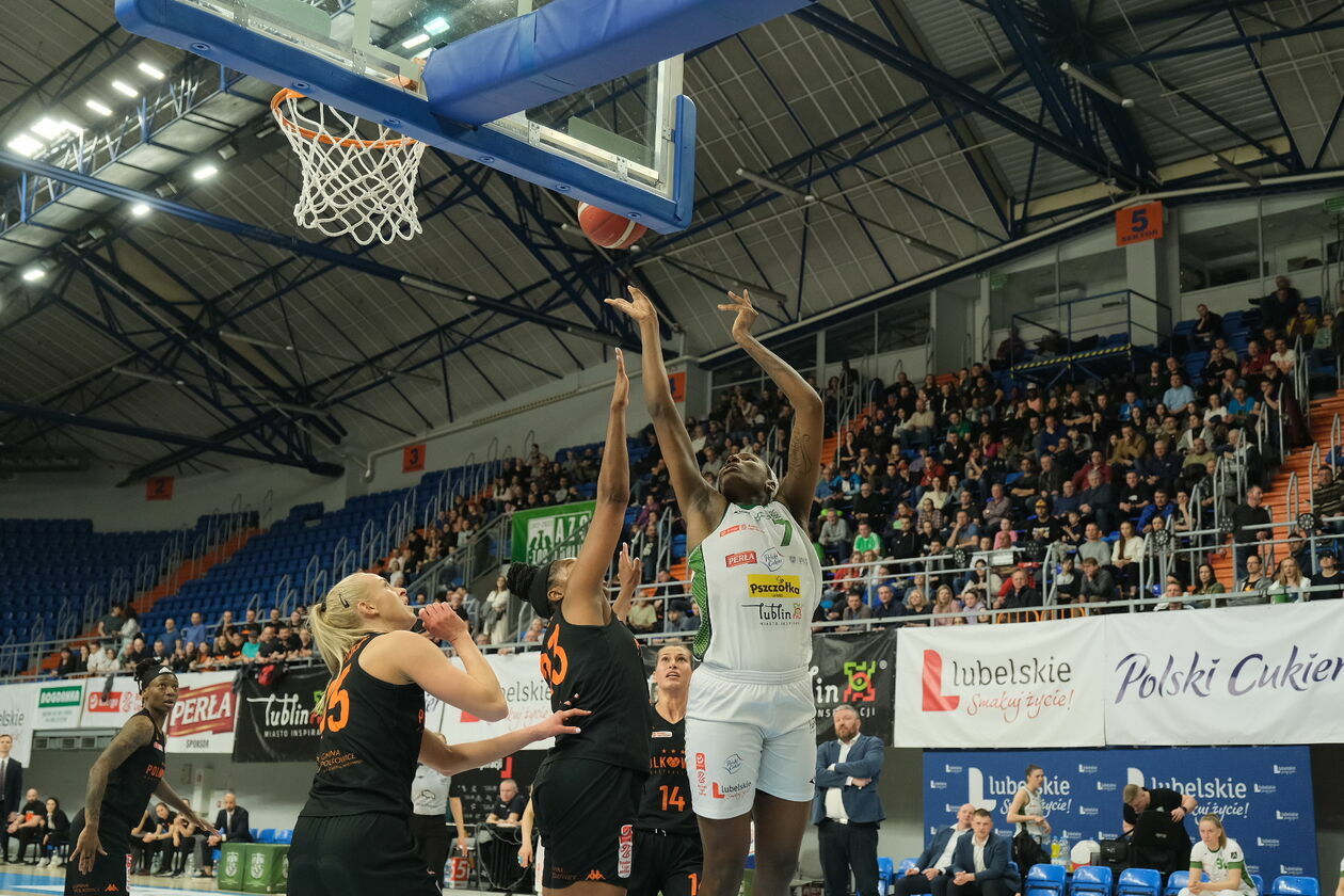  Pszczółka Polski Cukier AZS UMCS Lublin - BC Polkowice (3. mecz play-off) (zdjęcie 18) - Autor: Maciej Kaczanowski