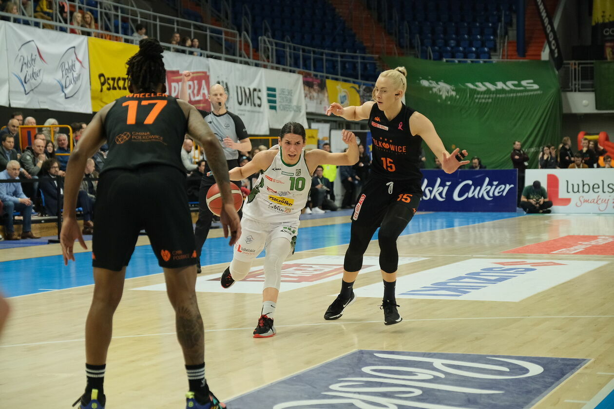  Pszczółka Polski Cukier AZS UMCS Lublin - BC Polkowice (3. mecz play-off) (zdjęcie 47) - Autor: Maciej Kaczanowski