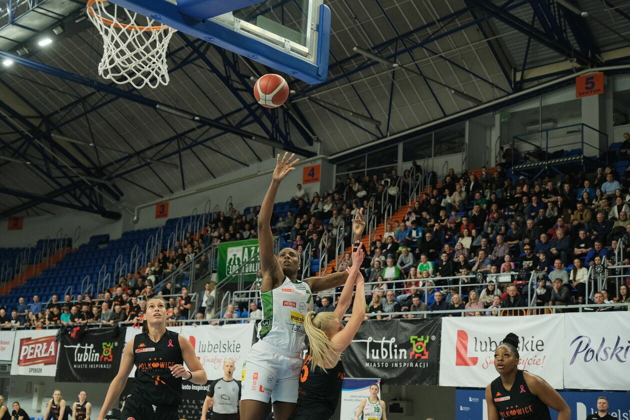  Pszczółka Polski Cukier AZS UMCS Lublin - BC Polkowice (3. mecz play-off) (zdjęcie 15) - Autor: Maciej Kaczanowski