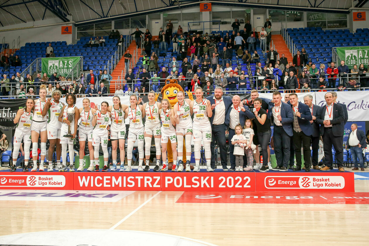  Pszczółka Polski Cukier AZS UMCS Lublin - BC Polkowice (3. mecz play-off) (zdjęcie 5) - Autor: Wojciech Szubartowski