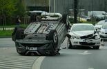 Wypadek na rondzie Mohyły w Lublinie (zdjęcie 5)