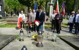 Przedstawieciele lubelskiej lewicy uczcili Święto 1 Maja na cmentarzu przy ul. Lipowej (zdjęcie 3)