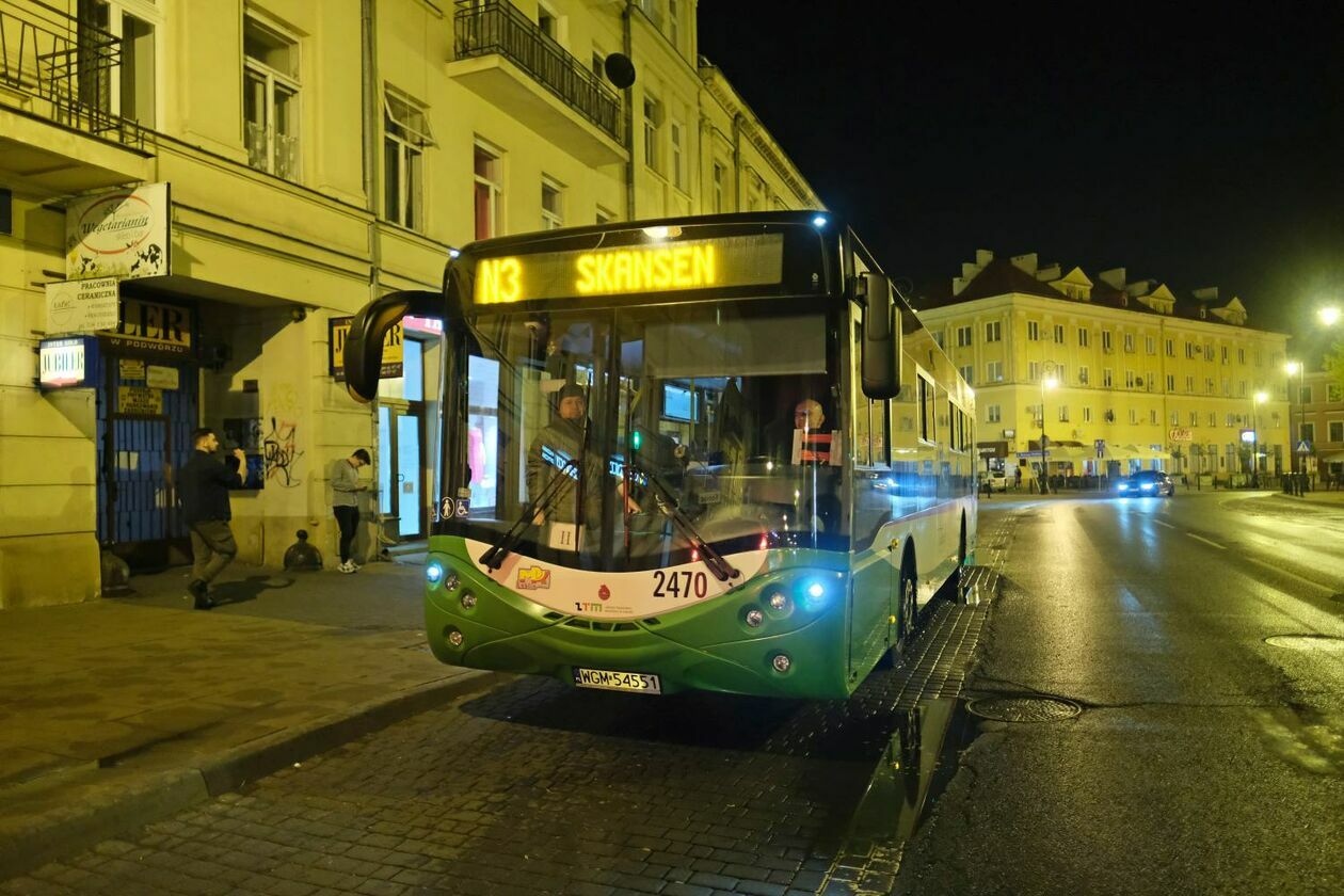  Na ulice Lublina wróciły nocne linie autobusowe (zdjęcie 2) - Autor: Maciej Kaczanowski