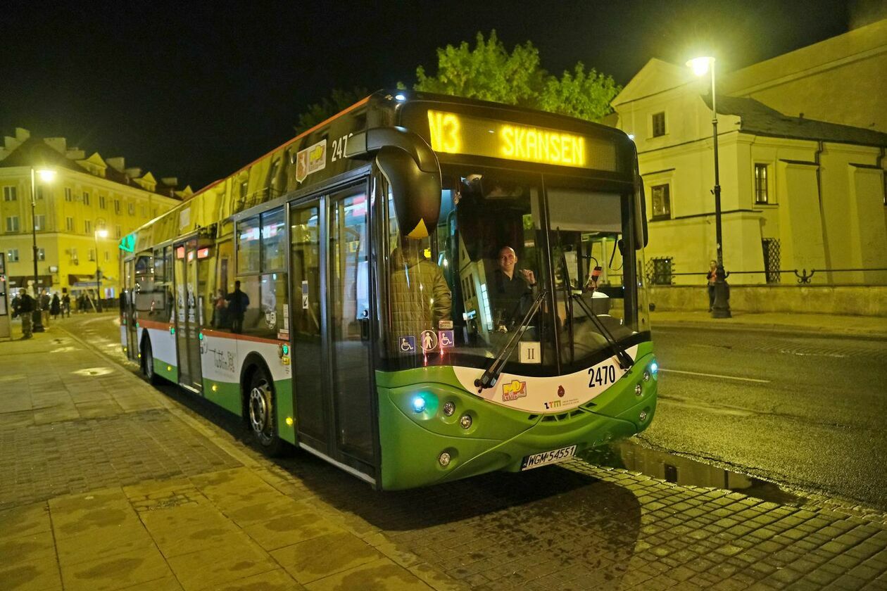  Na ulice Lublina wróciły nocne linie autobusowe (zdjęcie 3) - Autor: Maciej Kaczanowski