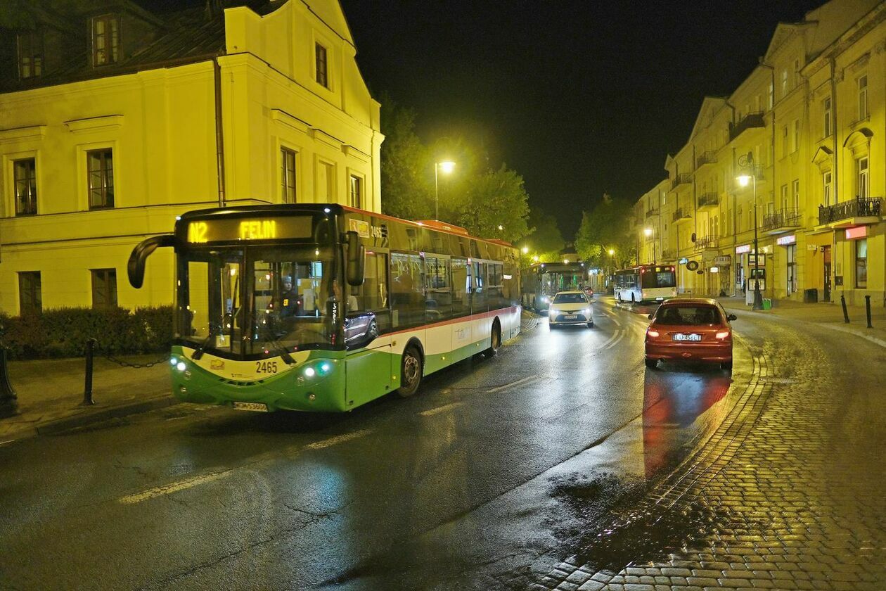  Na ulice Lublina wróciły nocne linie autobusowe  - Autor: Maciej Kaczanowski