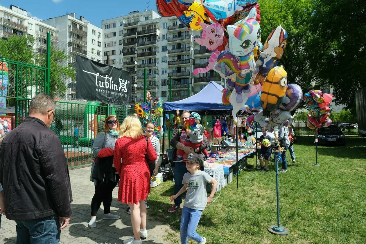  Piknik historyczno-wojskowy z okazji 78. rocznicy bitwy o Monte Cassino przy SP nr 57 (zdjęcie 21) - Autor: Maciej Kaczanowski