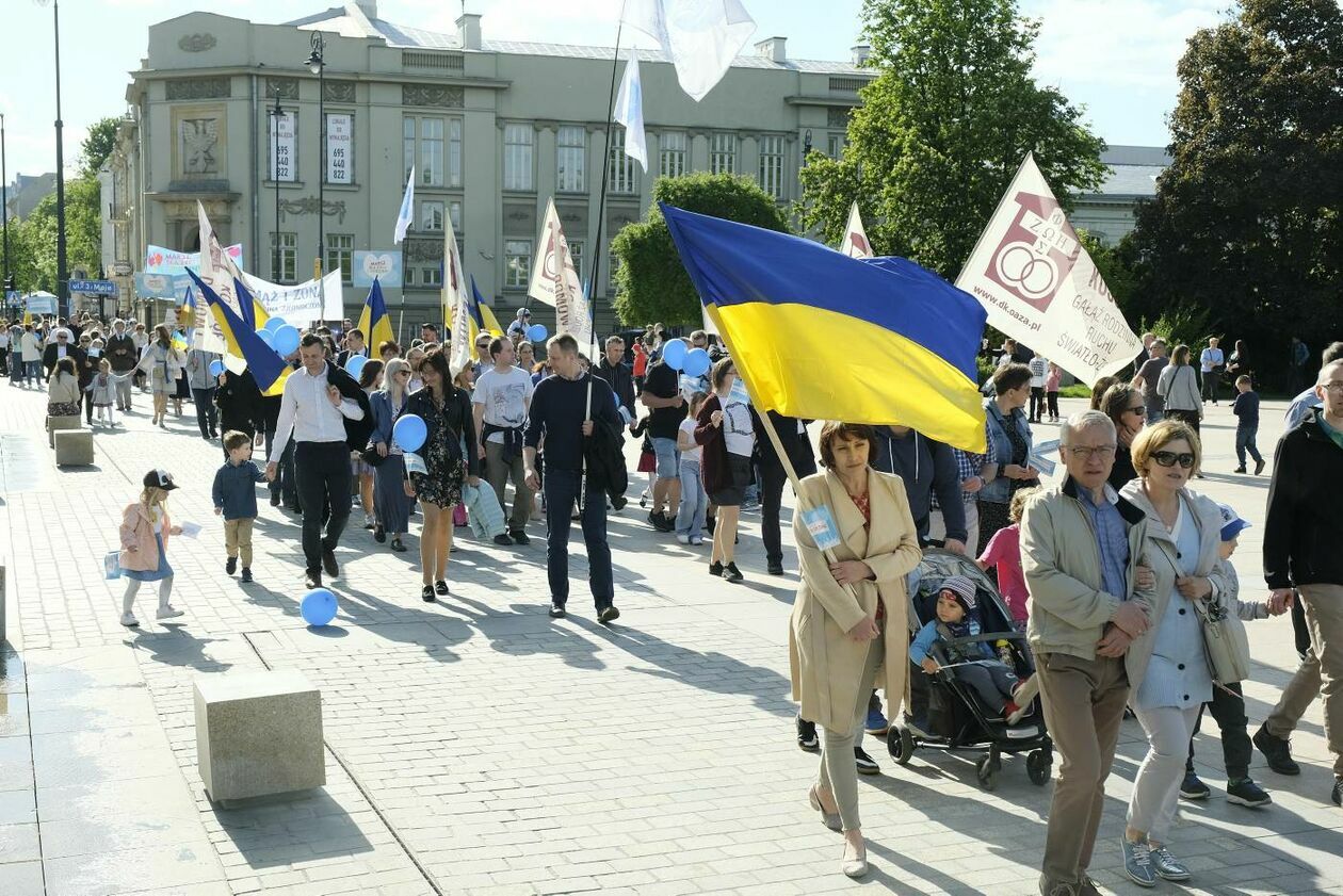  Marsz dla Życia i Rodziny na ulicach Lublina (zdjęcie 42) - Autor: Maciej Kaczanowski