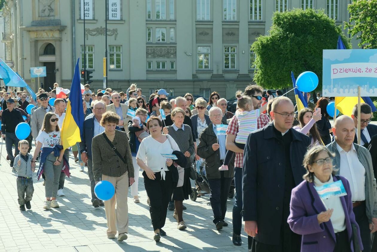  Marsz dla Życia i Rodziny na ulicach Lublina  - Autor: Maciej Kaczanowski