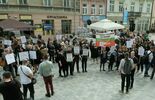 Pracownicy MOPR protestowali przed lubelskim ratuszem  (zdjęcie 5)
