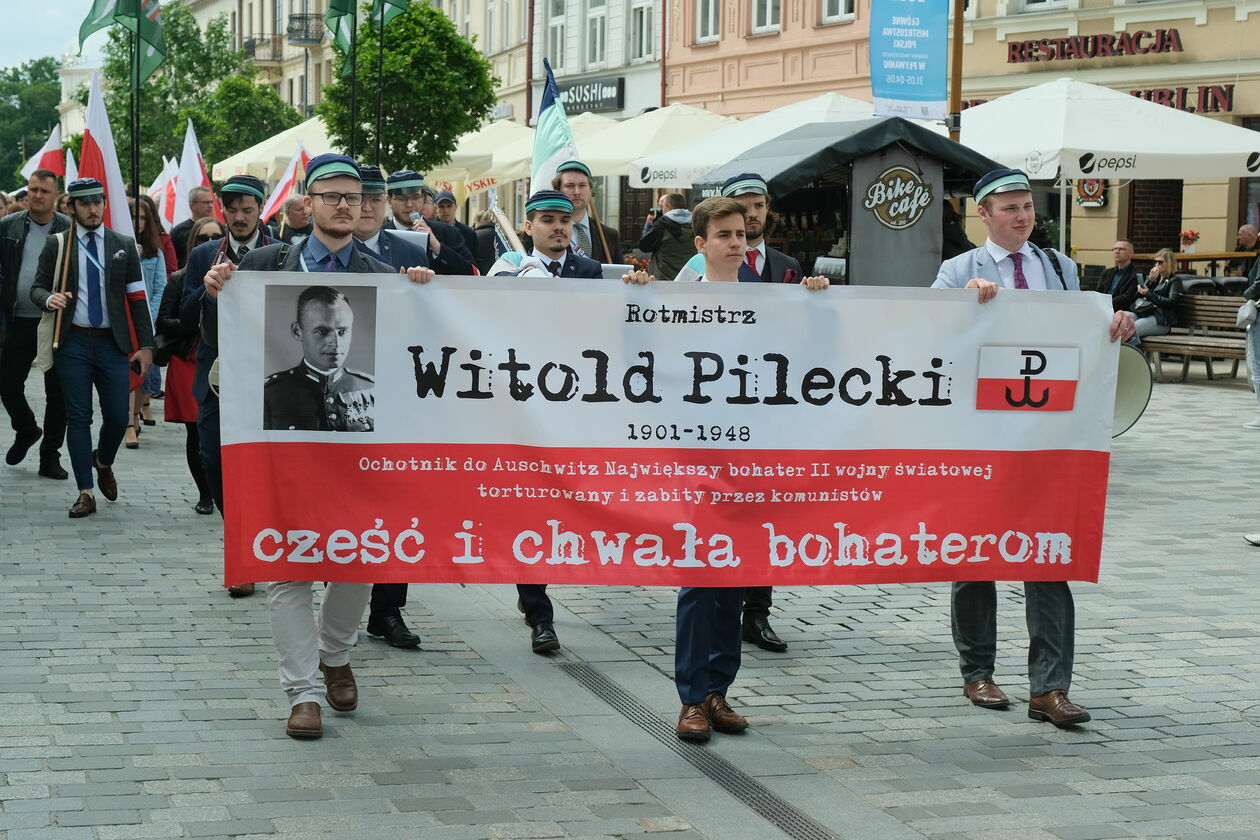  Marsz Rotmistrza Witolda Pileckiego w Lublinie (zdjęcie 2) - Autor: Maciej Kaczanowski