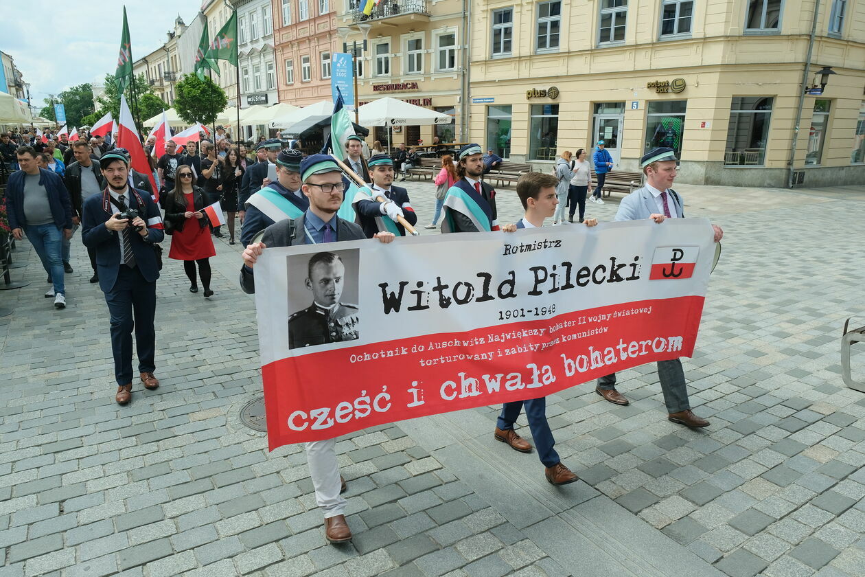  Marsz Rotmistrza Witolda Pileckiego w Lublinie (zdjęcie 3) - Autor: Maciej Kaczanowski
