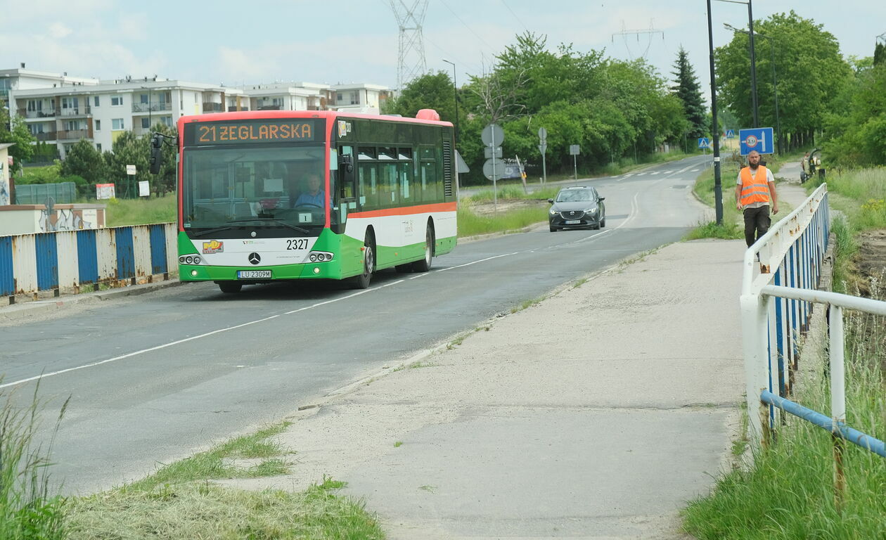 Spotkanie działkowców w sprawie zamknięcia mostu w ciągu ul. Żeglarskiej