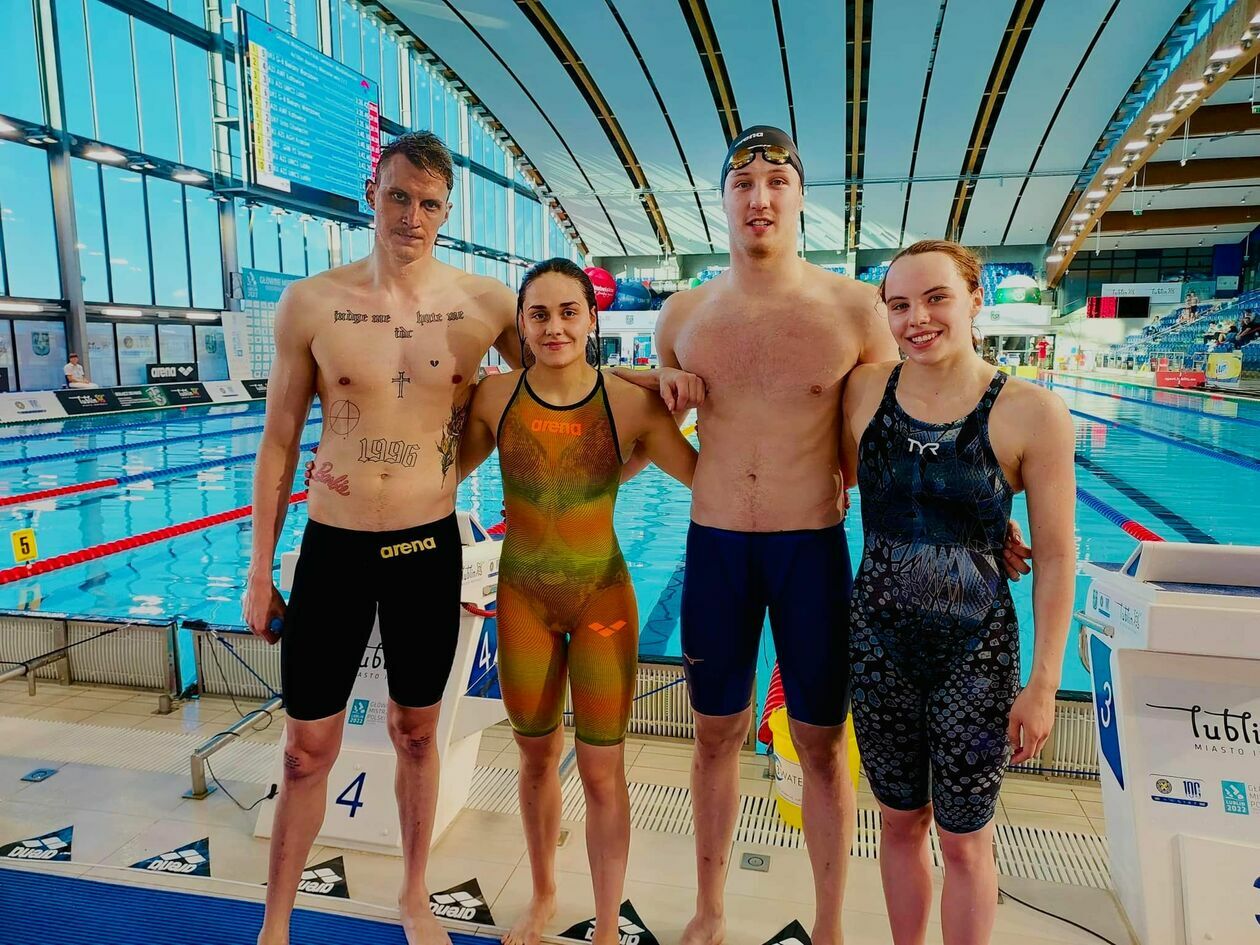  Główne Mistrzostwa Polski w pływaniu Aqua Lublin 2022 (zdjęcie 8) - Autor: AZS UMCS Lublin/facebook