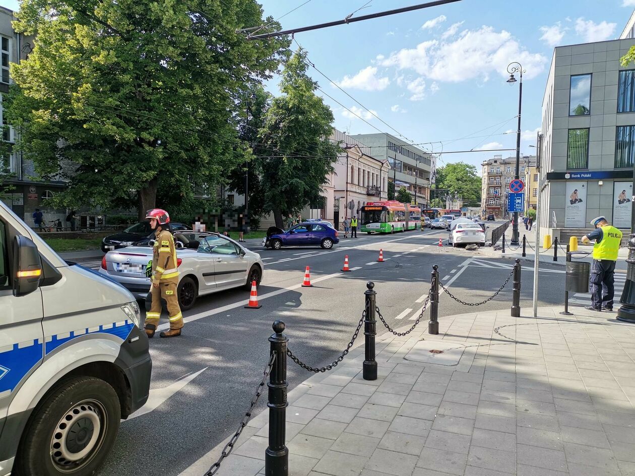 Wypadek na ulicy Lipowej w Lublinie - Autor: Czytelnik