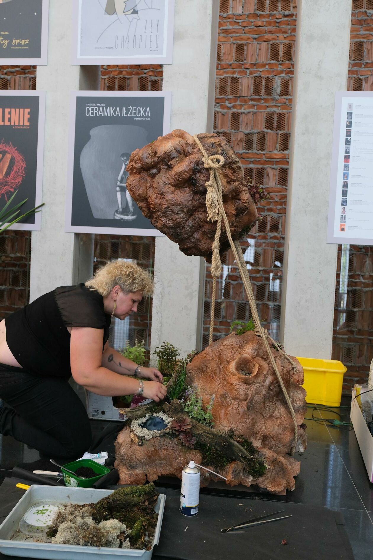  Weekend z Florystyką na placu Teatralnym oraz w budynku Centrum Spotkania Kultur w Lublinie (zdjęcie 3) - Autor: Maciej Kaczanowski