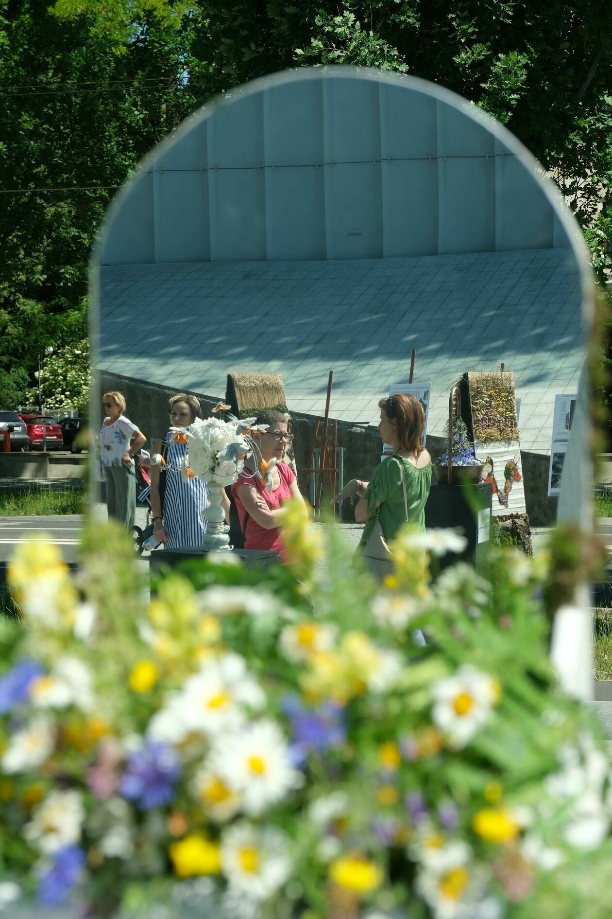  Weekend z Florystyką na placu Teatralnym oraz w budynku Centrum Spotkania Kultur w Lublinie (zdjęcie 11) - Autor: Maciej Kaczanowski