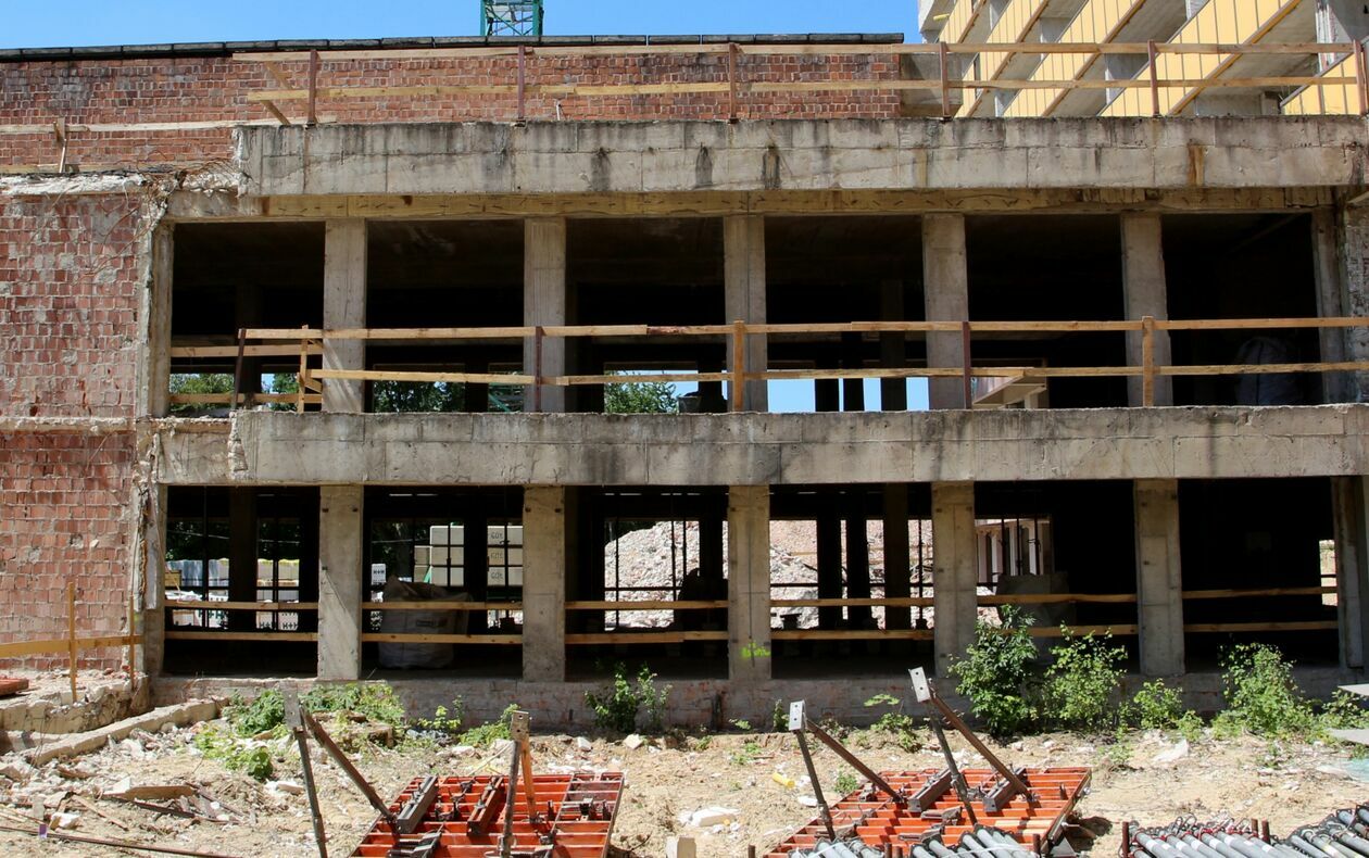  Budowa sanatorium w Nałęczowie (zdjęcie 1) - Autor: Radosław Szczęch