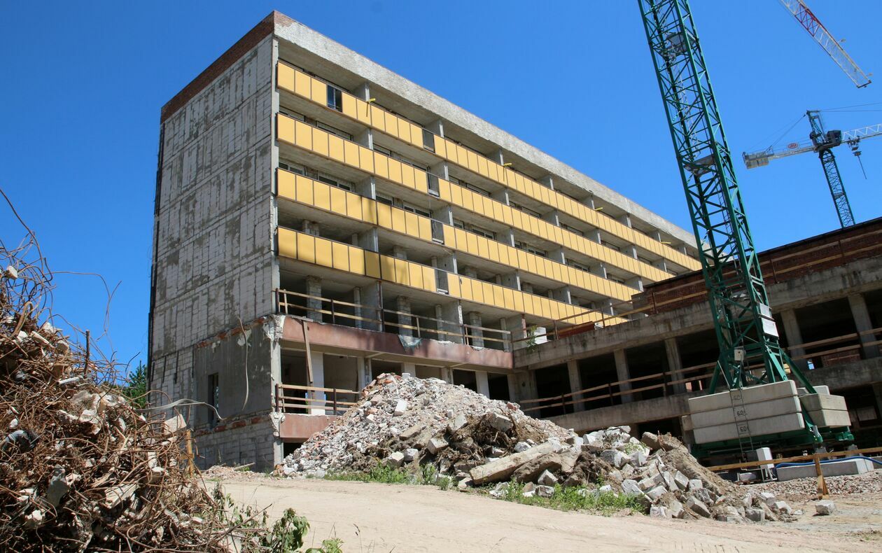  Budowa sanatorium w Nałęczowie (zdjęcie 1) - Autor: Radosław Szczęch