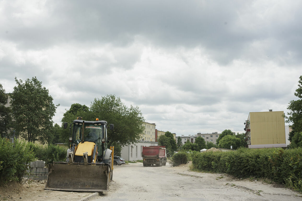  Budowa ulicy Witosa w Świdniku (zdjęcie 3) - Autor: Michał Siudziński