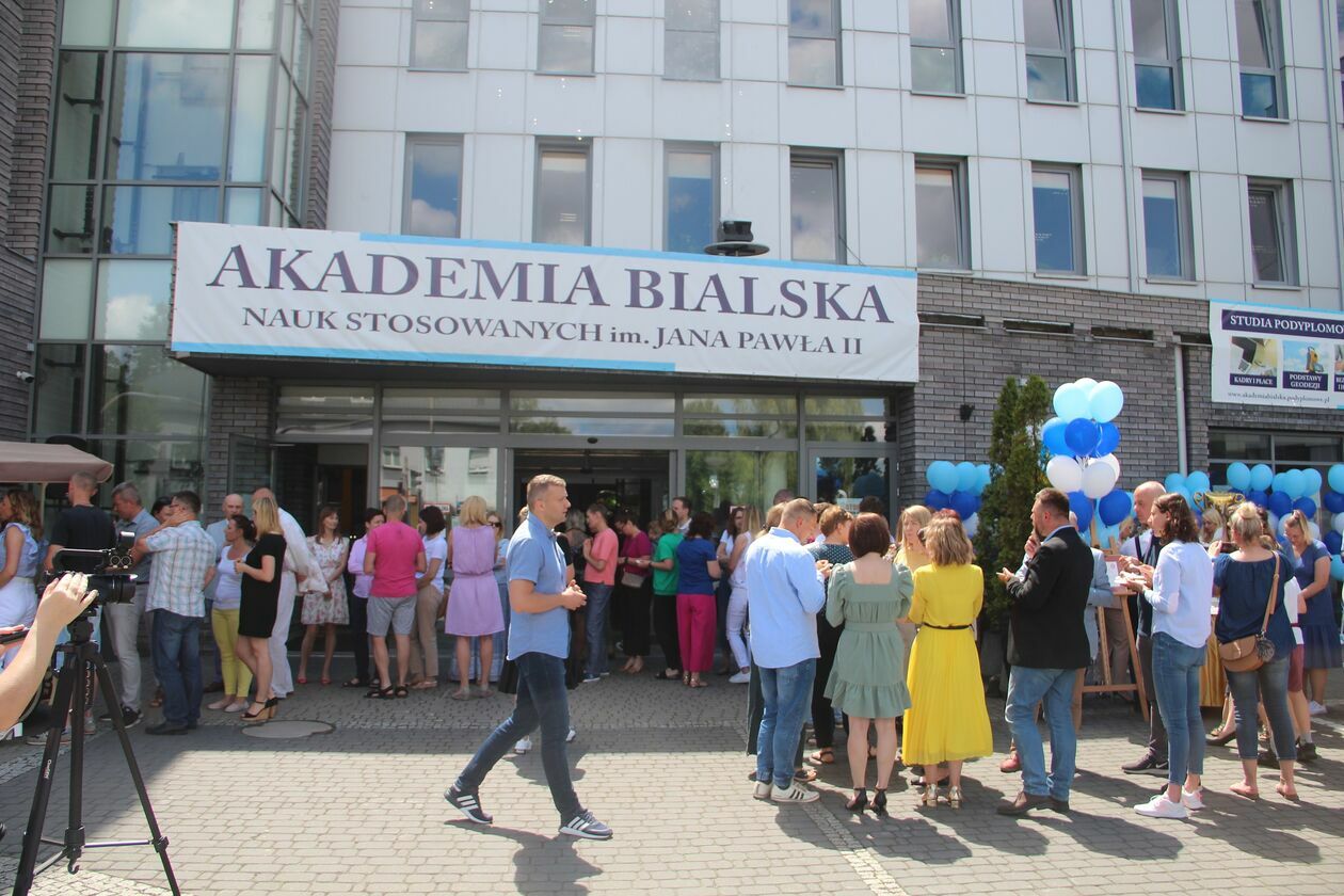  Akademia Bialska świętuje pierwsze miejsce w rankingu Perspektyw  (zdjęcie 6) - Autor: Ewelina Burda