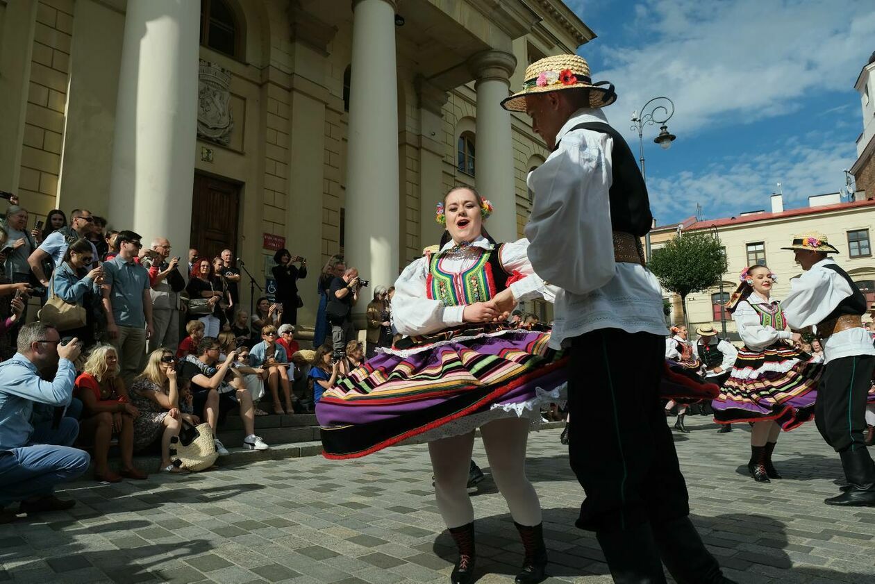  XXXVI Międzynarodowe Spotkania Folklorystyczne im. Ignacego Wachowiaka Lublin 2022  (zdjęcie 5) - Autor: Maciej Kaczanowski