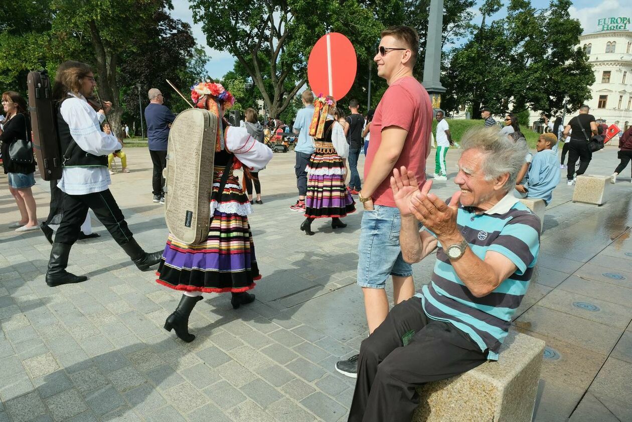  XXXVI Międzynarodowe Spotkania Folklorystyczne im. Ignacego Wachowiaka Lublin 2022  (zdjęcie 54) - Autor: Maciej Kaczanowski