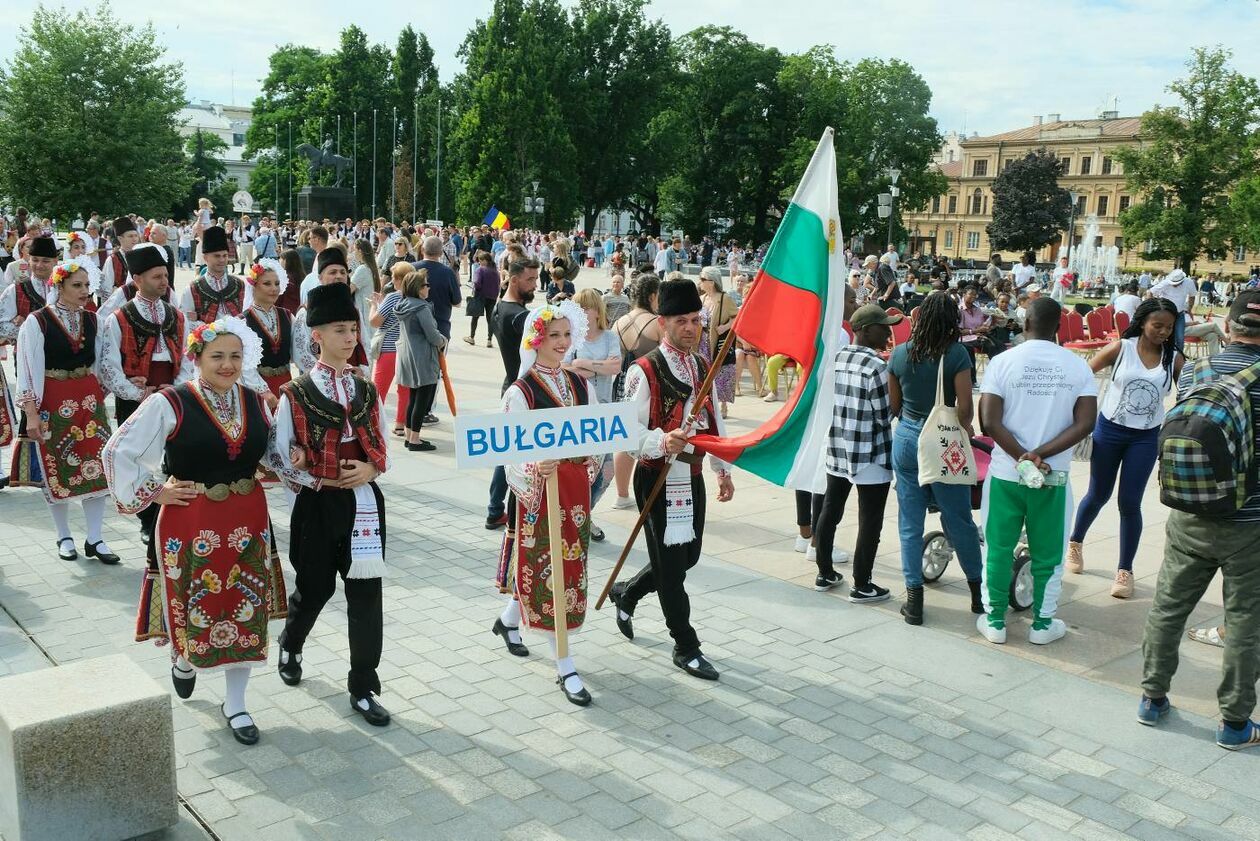  XXXVI Międzynarodowe Spotkania Folklorystyczne im. Ignacego Wachowiaka Lublin 2022  (zdjęcie 52) - Autor: Maciej Kaczanowski