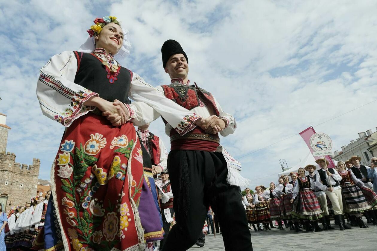  XXXVI Międzynarodowe Spotkania Folklorystyczne im. Ignacego Wachowiaka Lublin 2022  (zdjęcie 26) - Autor: Maciej Kaczanowski