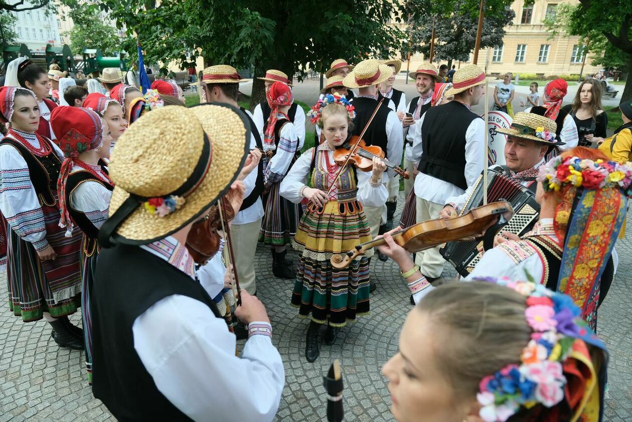  XXXVI Międzynarodowe Spotkania Folklorystyczne im. Ignacego Wachowiaka Lublin 2022  (zdjęcie 59) - Autor: Maciej Kaczanowski