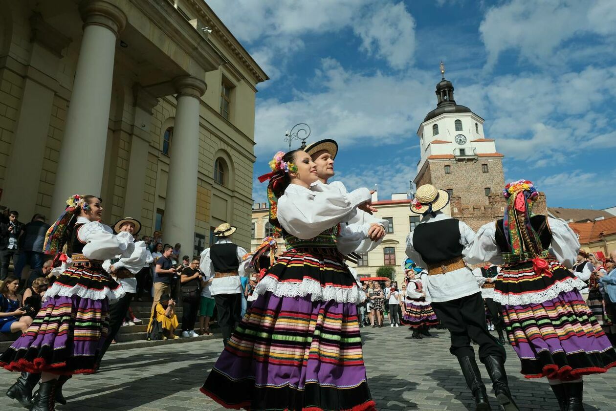  XXXVI Międzynarodowe Spotkania Folklorystyczne im. Ignacego Wachowiaka Lublin 2022  (zdjęcie 4) - Autor: Maciej Kaczanowski