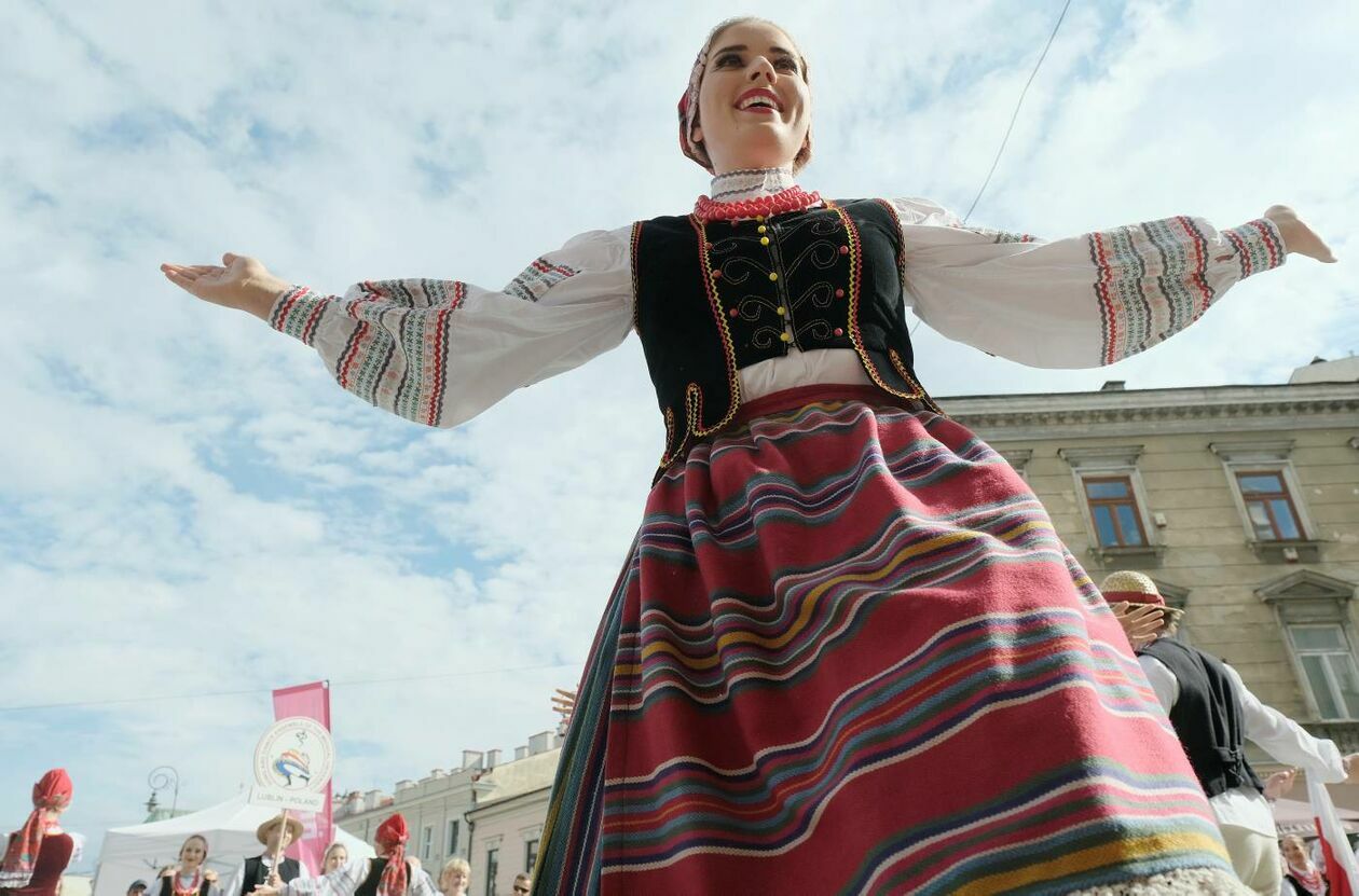  XXXVI Międzynarodowe Spotkania Folklorystyczne im. Ignacego Wachowiaka Lublin 2022  (zdjęcie 18) - Autor: Maciej Kaczanowski