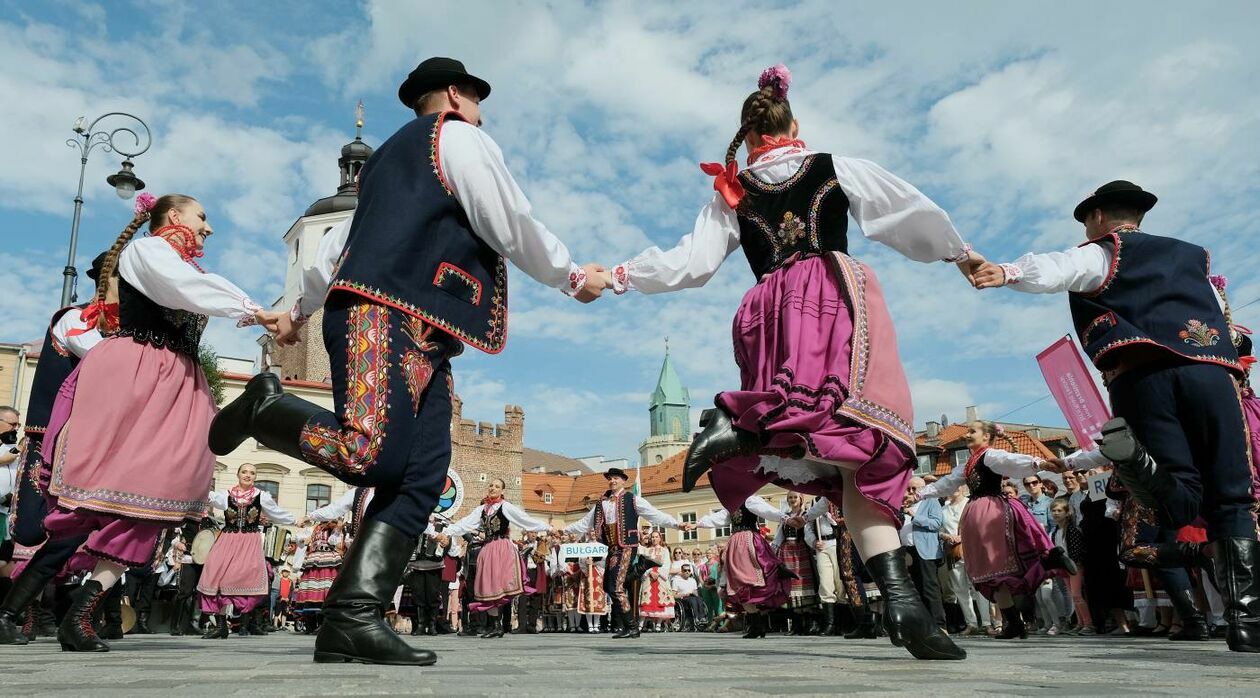  XXXVI Międzynarodowe Spotkania Folklorystyczne im. Ignacego Wachowiaka Lublin 2022  (zdjęcie 9) - Autor: Maciej Kaczanowski