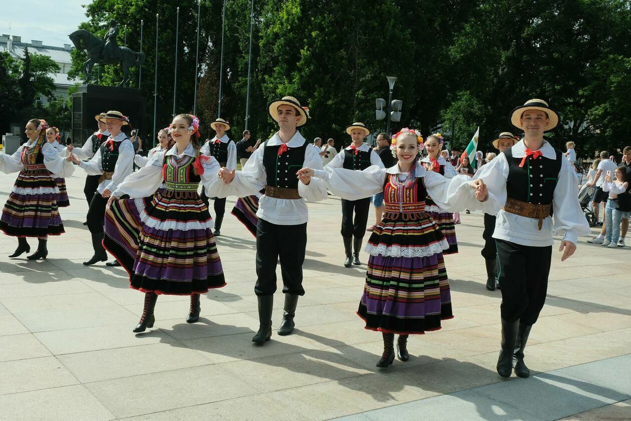  XXXVI Międzynarodowe Spotkania Folklorystyczne im. Ignacego Wachowiaka Lublin 2022  (zdjęcie 56) - Autor: Maciej Kaczanowski