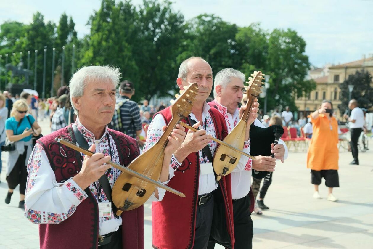  XXXVI Międzynarodowe Spotkania Folklorystyczne im. Ignacego Wachowiaka Lublin 2022  (zdjęcie 50) - Autor: Maciej Kaczanowski