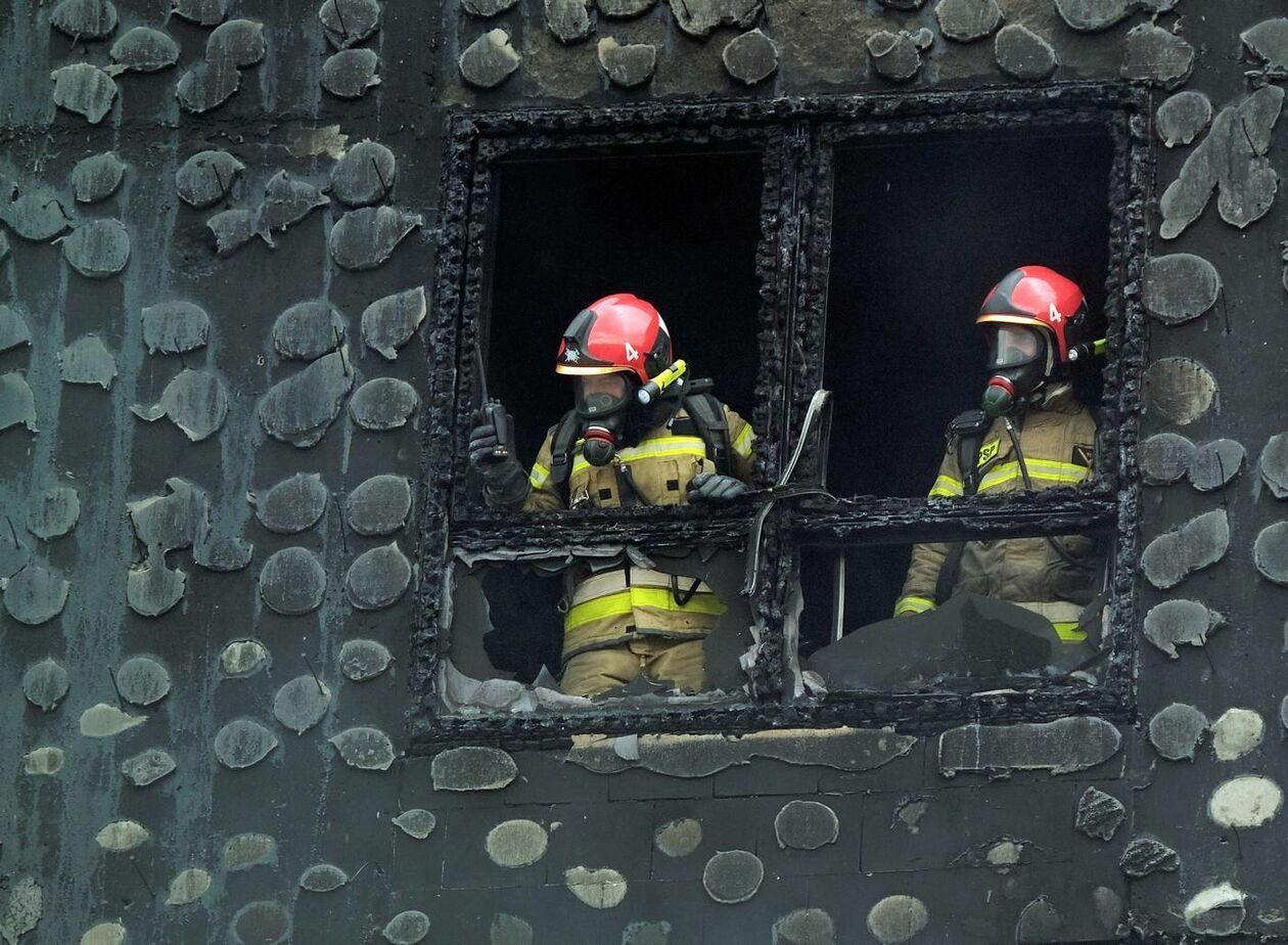  Pożar na lubelskim Czechowie (zdjęcie 2) - Autor: Maciej Kaczanowski