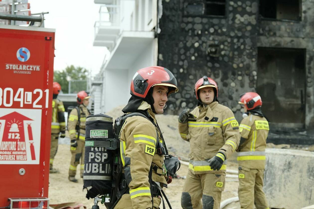  Pożar na lubelskim Czechowie (zdjęcie 11) - Autor: Maciej Kaczanowski