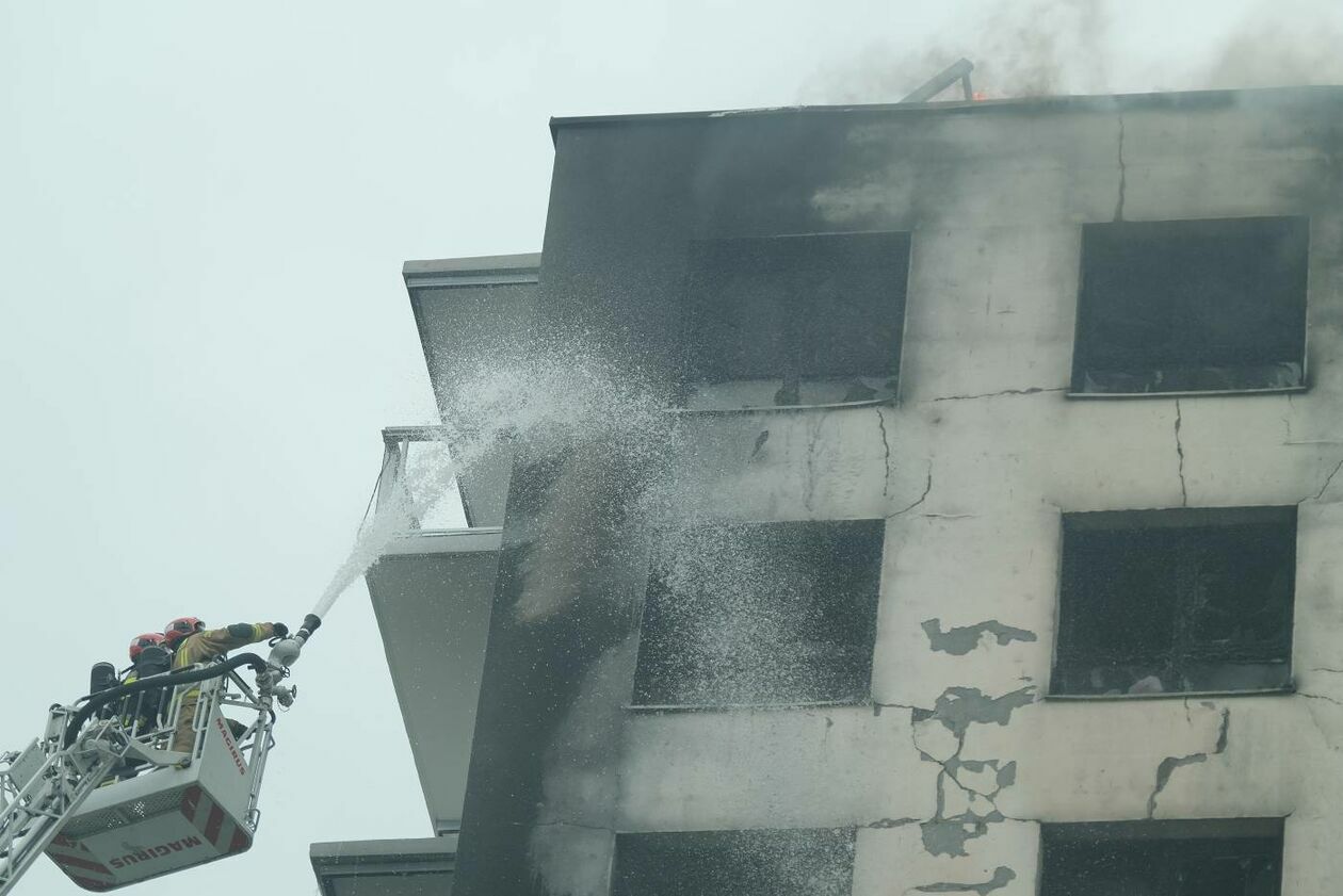  Pożar na lubelskim Czechowie (zdjęcie 27) - Autor: Maciej Kaczanowski
