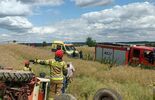 Wypadek ciągnika rolniczego w Słodkowie Pierwszym (zdjęcie 4)