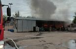 Pożar hali magazynowej przy ul. Metalurgicznej (zdjęcie 5)