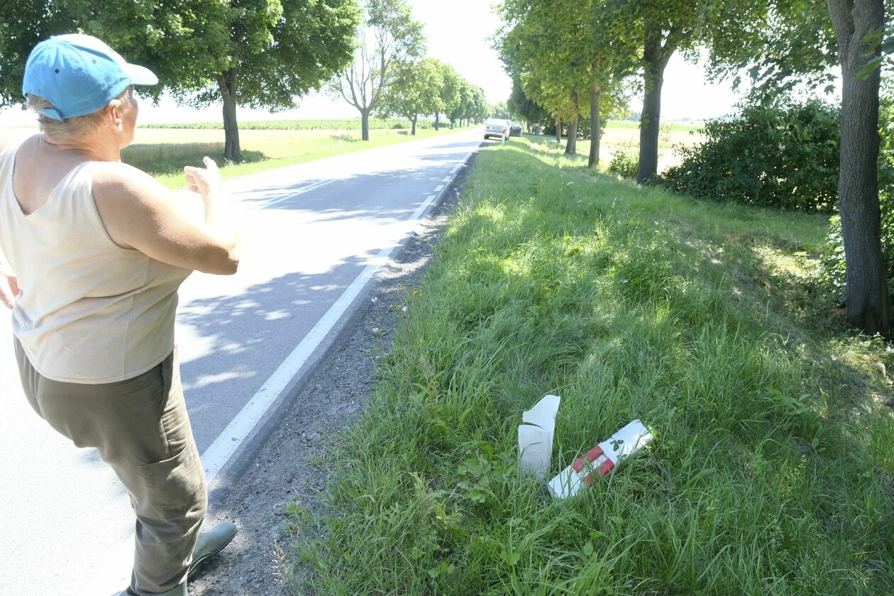  Śmiertelny wypadek w Zakrzówku. Nie żyje 14-letnia rowerzystka (zdjęcie 3) - Autor: Maciej Kaczanowski