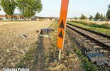 Dąbrówka Wielkopolska. Śmiertelny wypadek na przejeździe kolejowym (zdjęcie 5)