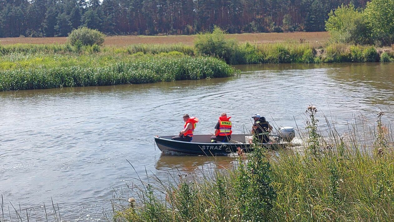Akcja poszukiwawcza 20-letniego mężczyzny na rzece Wieprz